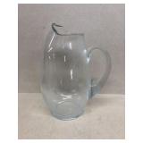 Glass water pitcher