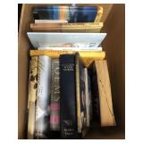 Box of books poems, billy graham etc.
