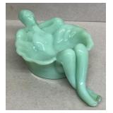 Jadite Woman ring dish