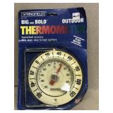 Big and  bold outdoor thermometer new in package