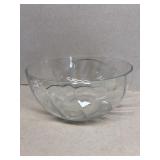 Glass pressed a bowl