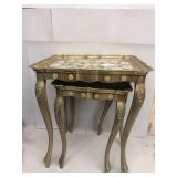 French style highly decorated gilding stackable