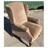 Brown Wing Chair