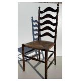 Ladderback Chair w/rush seat