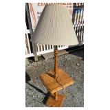 Oak Lamp / Table stand