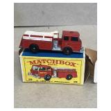 Matchbox fire truck