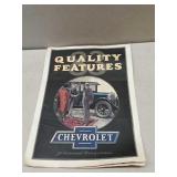 83 Quality Features Chevrolet Manual (Tear On