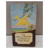 Canary Care Booklet 1930