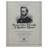 Never Give A Lady A Restive Horse Book 1969