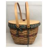 Longaberger 1994 large basket with protector