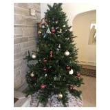 Christmas tree with ornaments