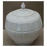 Milk Glass Cookie Jar