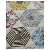 Old Machine Stitched Quilt