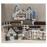 Cats meow historical building figures