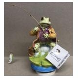 Mr. Jeremy fisher creative frog musical figurine