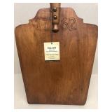 Tell City Hard rock maple paddle w/ original tag