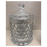 American Fostoria Covered Jar