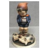 Hummel figurine Boy with pigs