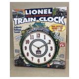 Lionell 100 anniversary train clock