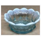 Blue white candy dish