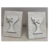 Limestone Bookends