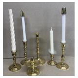 Baldwin brass candle stick holders