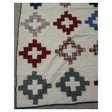 Early Handstitched Quilt (Great Early Materials)