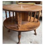 Oval coffee table