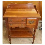 Nice Cherry 3 Drawer Nightstand