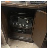 Magnavox stereo eight track player cabinet