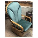 Glider rocking chair