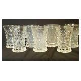 (7) Fostoria American Flared Tumblers