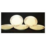 (5) Handpainted Haviland Plates 7"