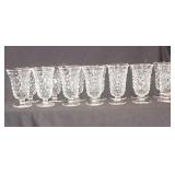 (14) Fostoria American Footed Juices