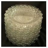 (13) Fostoria American Dinner Plates