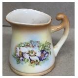 Hand painted pitcher