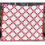 Early Red/White Handstitched Quilt