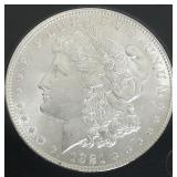 1921 uncirculated Morgan Silver Dollar