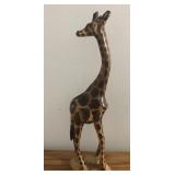 Giraffe figurine wooden