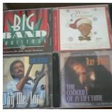 6 CDs Christmas, Religious, Big Band