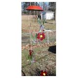 Hummingbird Wind Chimes And Cardinal Whimsy