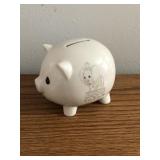 Precious moments pig bank