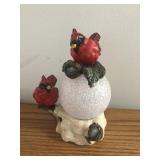 Red bird figurine