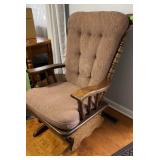 Oak Glider Rocker