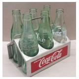 Coke Aluminum Carrier With 6 Bottles