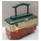 Wooden Trolley Car Purse