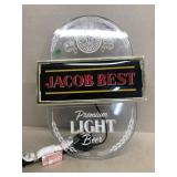 Jacob Best BEER Lighted sign