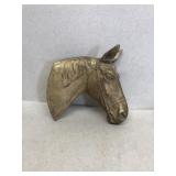 Cast iron horse head