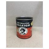 Sir Walter Raleigh tobacco can