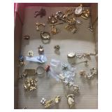 Costume jewelry brooches and pins